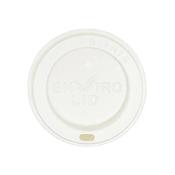 Greenspirit 80mm White Compostable Hot Cup Lids | 8oz | 1000 Pack | FREE Ireland Delivery