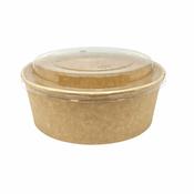 1300ml Kraft Bowls with PE Lining | 300 Pack