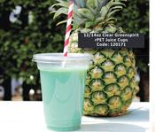 12/14oz Greenspirit Juice Cups | Clear 95mm (JC2) | 800 Pack | FREE Ireland Delivery