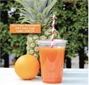 16oz Greenspirit Juice Cups | Extra Large Clear 95mm (JC2) | 800 Pack | FREE Ireland Delivery