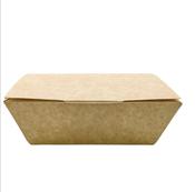 Medium Kraft Nested Takeaway Box 144×95×60mm (300 per Case) | Ireland