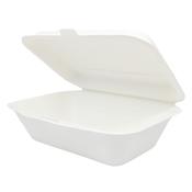 7x5" Bagasse Meal Box (12x50 Pack) | Compostable Takeaway Packaging Ireland