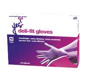 Deli Fit Clear Disposable Gloves 20x100 – 2000 Powder-Free PE Gloves (Case)