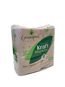 33cm 2ply 8fold Compostable Kraft Napkins | 2000 Pack | FREE Ireland Delivery