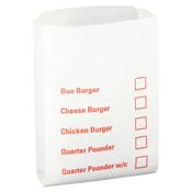 Tick-Box Burger Bags | Greaseproof Paper Bags with Menu Ireland (1000/Case)