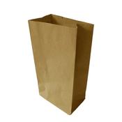 SOS Brown Carrier Bag No Handle 5x9.75" | 500 Pack | FREE Ireland Delivery