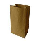 SOS Brown Carrier Bag No Handle 7x13" | 250 Pack | FREE Ireland Delivery