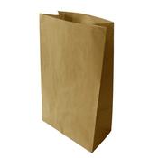 SOS Brown Carrier Bag No Handle 10x16" | 250 Pack | FREE Ireland Delivery