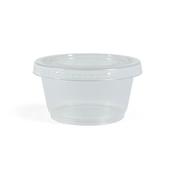 2oz Clear Portion Pots | PP Recyclable Sample Cups | 2500 Pack