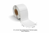 Zebra 800262-205 Compatible Labels | 57x51mm | 1,000/Roll | Direct Thermal | Ireland