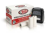 75.4x46x19.8mm Direct Thermal Rolls | 80GSM BPA-Free Mobile Printer Paper | 20 Roll Box | Ireland