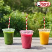 7/9oz Recyclable Plastic Juice Cups | Clear rPET | 1250 Pack | FREE Ireland Delivery