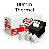Epson TM-T88V Thermal Till Rolls | 80x70mm | Deliveroo Compatible | Box of 20 | Ireland