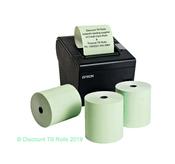 80mm Green Thermal Till Rolls | 80x70mm Eco-Signal Receipt Paper | 20 Roll Box | Ireland