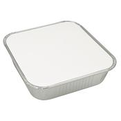 9x9" Foil Containers with Lids Ireland | 229×229mm | 1,600ml | 250 Sets Per Case