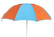 Bookmakers Umbrella Orange/Light Blue | 170cm Racecourse Umbrella | Custom Branding