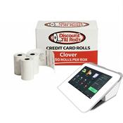 Clover Mini Thermal Rolls | 57x45mm | Box of 50 | Ireland