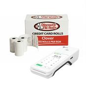 Clover Flex Thermal Rolls | 57mm | Box of 50 | Ireland