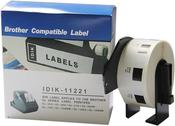 Brother DK-11221 Compatible Square Labels 23x23mm | 1,000 Per Roll | Ireland (Min. 2 Rolls)