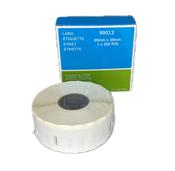 DYMO 99013 Compatible Transparent Address Labels | 36x89mm | 260 Labels/Roll (Min. 2 Rolls)