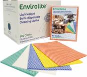 Envirolite Folded Cleaning Cloths | 10 x 50 | Bulk Cleaning Cloths Ireland