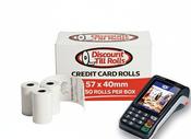 Ingenico Move 5000 Credit Card Rolls – 57x40mm | 50 Roll Box | Ireland