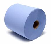 Logic8 Food Grade Blue Centrefeed Rolls (LT1) 180mm x 150m (6 Rolls)