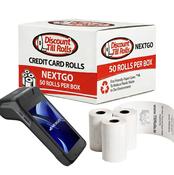 Nexgo G5 Credit Card Machine Till Rolls – 57x40mm PDQ Rolls (Box of 50)