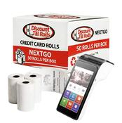 Nexgo N3 Thermal Rolls – 57x40mm Credit Card Machine Paper (Box of 50)