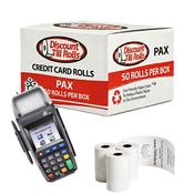PAX S500 Thermal Paper Rolls | PIN Pad Terminal Rolls Ireland | 50 Roll Box