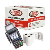 PAX S800 Card Machine Rolls | Thermal Paper Rolls Ireland | PDQ Rolls
