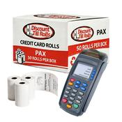 PAX S90 Thermal Paper Rolls | Mobile Card Terminal Rolls Ireland | 50 Pack