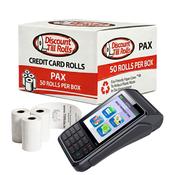 PAX S920 Visa Machine Rolls | Premium Card Machine Receipt Rolls Ireland | 50 Pack