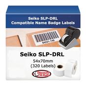 Seiko SLP-DRL Compatible Multipurpose Labels | 54x70mm | 320 Labels/Roll | Ireland (Min. 2 Rolls)