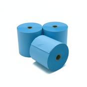 76mm Blue Laundry Tag Rolls – Wet Strength (20 Pack)