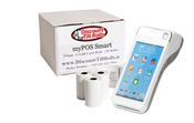 myPOS Smart Credit Card Rolls – 57x40mm Thermal Paper (Box of 50)