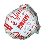 Red Burger Wrap 250x300mm | Grease Resistant Paper Wraps Ireland (1000/Case)