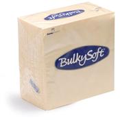 Bulkysoft 33x33cm 2ply 4fold Lunch Napkins | 2000 Pack | FREE Ireland Delivery - cream image