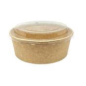 900ml Kraft Bowls with PE Lining | 300 Pack image