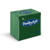 BulkySoft 40x40cm Coloured 2ply 8fold Dinner Napkins | 2000 Pack | FREE Ireland Delivery - Green image