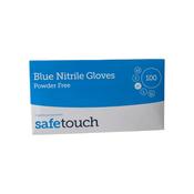 Blue Nitrile Gloves 10x100 – 1000 Powder-Free Disposable Gloves (Case) - M image