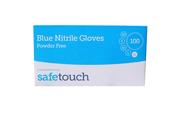 Blue Nitrile Gloves 10x100 – 1000 Powder-Free Disposable Gloves (Case) - XL image