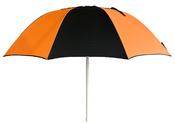 Black/Orange Bookmakers Umbrella | 170cm Racecourse Brolly | Custom Printed