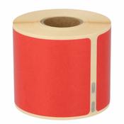 DYMO 99014 Coloured Shipping Labels | 54x101mm | 220 Labels/Roll (Min. 2 Rolls) - Red image