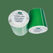 Green Shipping Labels 102×152mm | Zebra Compatible | Colour-Coded Courier Labels Ireland image
