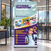 Popup Banner Printing image