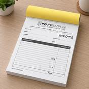 A5 Personalised Invoice Books