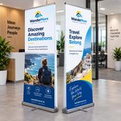 Double Sided Roller Banners image