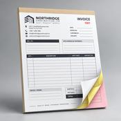 Triplicate Invoice Books image
