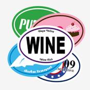 Oval Stickers image